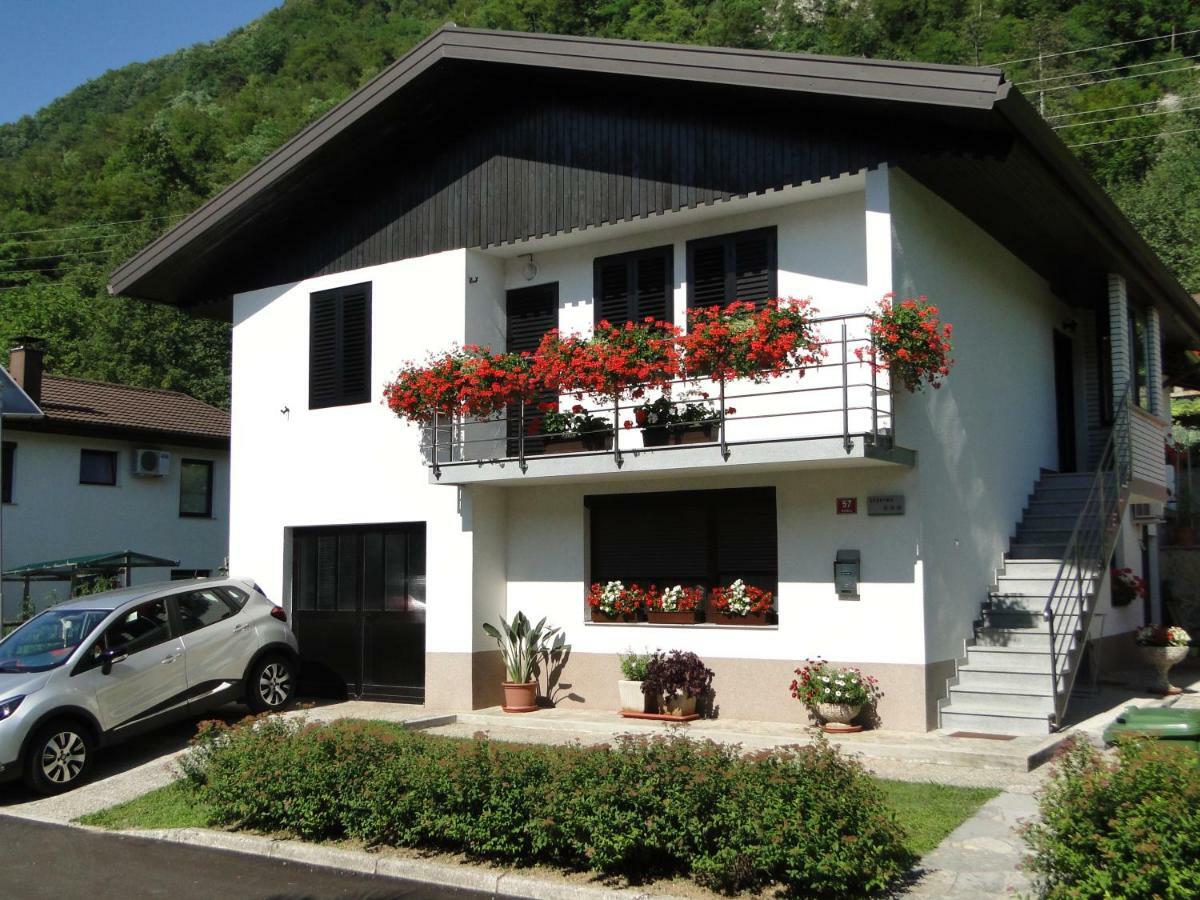 Apartma Jezero Most na Soči Eksteriør billede